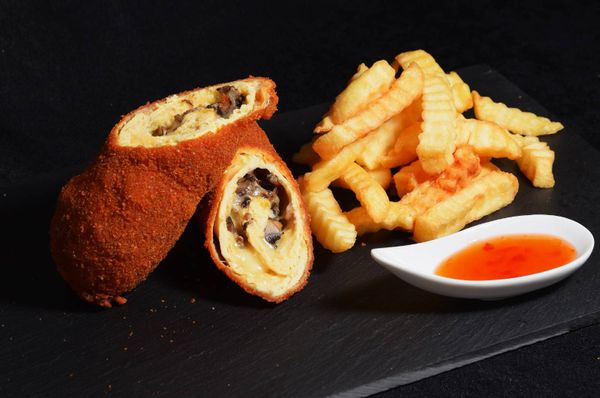 Rulada cu carne de vita umpluta cu ciuperci